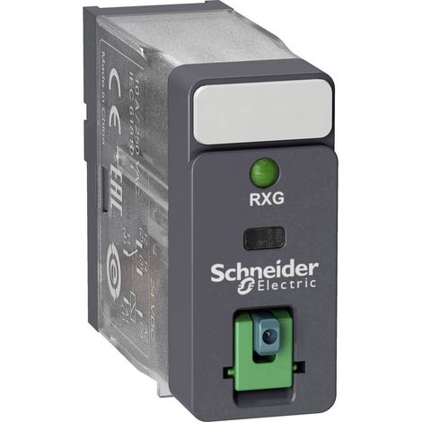 Schneider Electric RXG12BD Relè ad innesto 24 V/DC 10 A 1 scambio 1 pz.