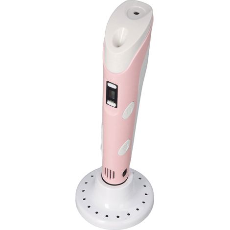 Stylo d'impression 3D Y787 pour enfants, 3 couleurs : PLA rose soyeux (1/5)