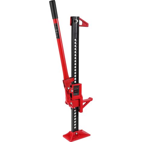 Cric agricole haute levée à cliquet – Capacité 3–3,5T (6000–7000 lbs) – Robuste, tête pointue, idéal secours, levage industriel, voiture, camion, SUV, tracteur, ATV – Taille : 48''/60'' (1/5)