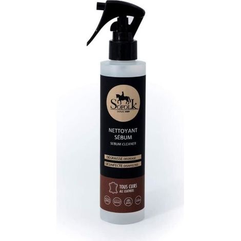 Detergente Sebo per Divani in Pelle SOFOLK: sgrassa ed estrae efficacemente il sebo incrostato (200ml)