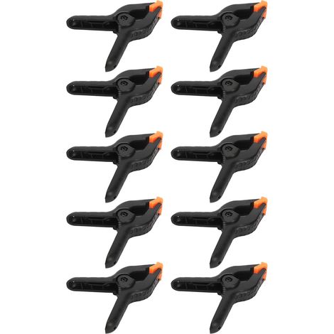 Lot de 10 pinces à ressort en plastique, outil de fixation et de réparation pour écran de téléphone portable, accessoire de maintien polyvalent. (1/5)