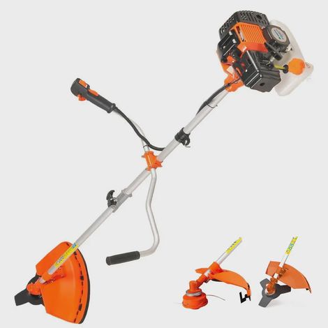 Powertech PT-550: 2-in-1 Gasoline Brush Cutter-Grass Cutter - 55cc (1/5)