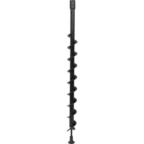 60x800mm Unique Lame Tarière Au Manganèse En Acier Plantation Trou Digger Enterré Spirale Foret Jardin Post Trou Digger (1/5)
