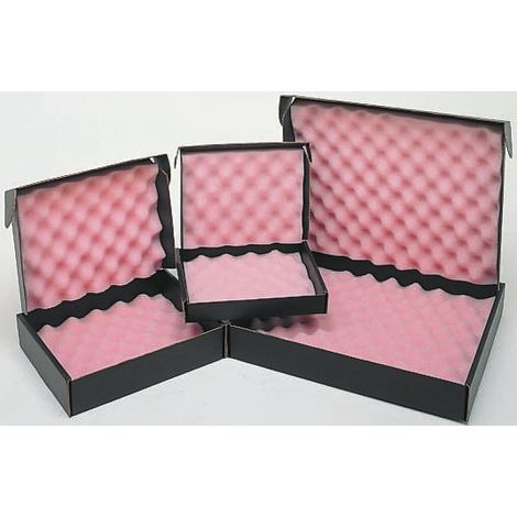 Boitier ESD Conducteur, longueur 318mm x Largeur 267mm x Hauteur 64mm ( Prix pour Sachet de 10 )