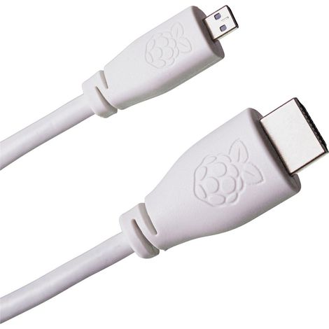 Raspberry Pi® T7690AX HDMI-Kabel Raspberry Pi® [1x HDMI-Stecker - 1x HDMI-Stecker D Micro] 2.00 m We