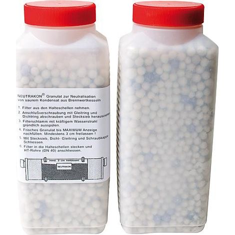 Granulat de recharge pour Neutrakon- fioul/gaz 2 x 1,3 kg