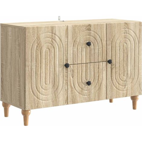 vidaXL Mobile TV Rovere Sonoma 89 x 34,5 x 60 cm Legno