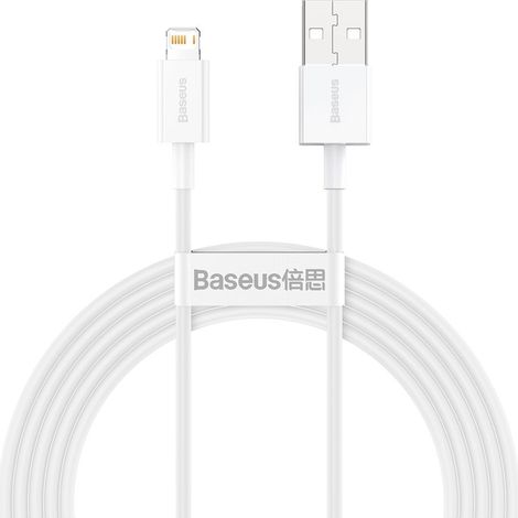 Cavo USB USB-A - Lightning 2 m Bianco Apple (1/5)