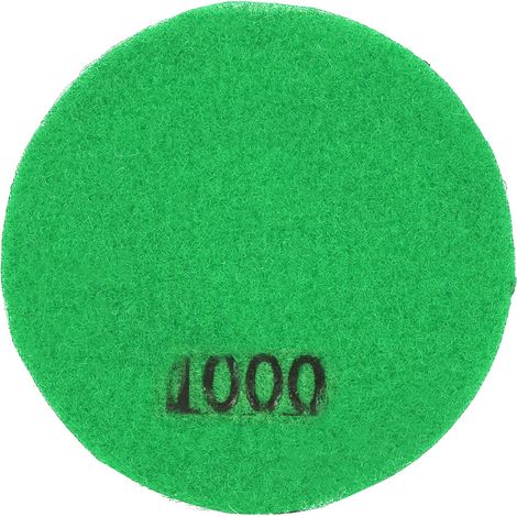 Ortviai Disque de polissage diamant humide 100 mm pour granit, marbre et béton – grain 1000 (1/5)