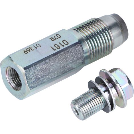 Jeffergarden Soupape de Décharge de Pression, Soupape de Limitation de Pression de Rail de Carburant Compatible avec Navara Cabstar Pathfinder, OEM 095420-0161-DOU