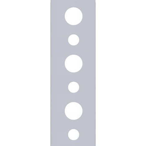 Feuillard perforé galvanisée - 20 x 0,9 mm x 25 m (1/3)