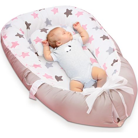 1 lit bébé en coton, portable et démontable, adapté aux nouveau-nés, environnement naturel, usage intérieur (1/5)