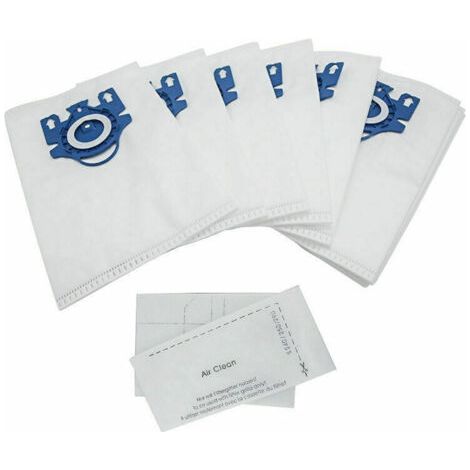 BUNTHAUS 10er-Pack Ersatzbeutel für Miele HyClean 3D Efficiency GN Classic C1 Complete C2 C3 Series S2000 S5000 S8000 Staubsauger. (1/5)