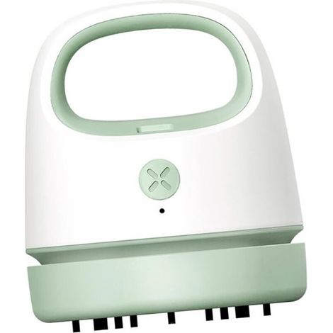 Aspirateur De Bureau Portable sans Fil Mini Dépoussiéreur d'air Mini Aspirateur sans Fil Portable Aspirateur À Poussière Collecteur De Poussière Chargement USB pour (1/4)