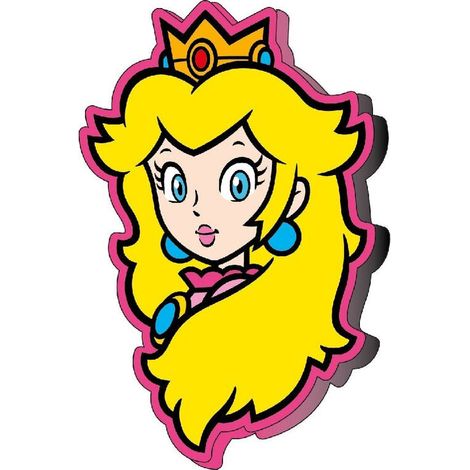 Cuscino 3D di Super Mario Bros Peach