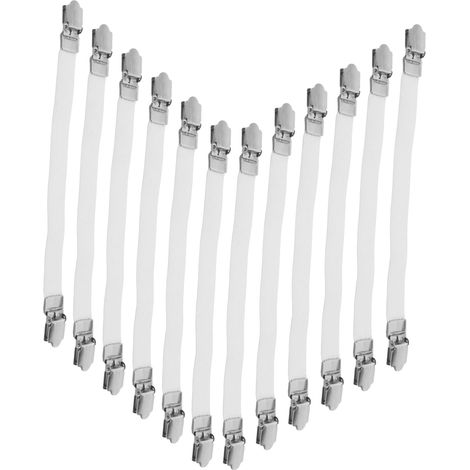 12 sangles et cordes antidérapantes, élastiques durables en acier (1/5)