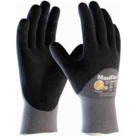 ATG® Nylon-Strickhandschuhe MaxiFlex® Ultimate™ (34-875) 3/4 besch 24419 Gr.09