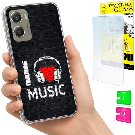 Funda para Motorola Moto G06 / G06 Power, carcasa trasera + cristal (1/5)