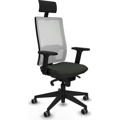 Piqueras et Crespo Horna Chaise Bureau Noir Confortable (1/3)