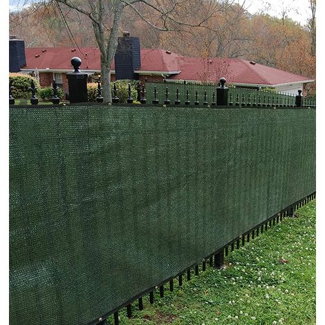 Brise-vue robuste, 1,5 x 3 m, pour balcon, toile balcon jardin, pour mur, arrière-cour, filet anti-vent, cour (1/5)