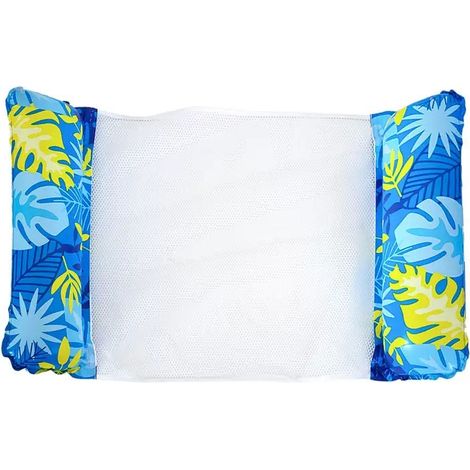 Bouee Piscine Adulte, 4 in 1 Matelas Piscine Gonflable, XL Hamac Gonflable Piscine, Matelas Filet Piscine, Matelas Gonflable Piscine, Bouée Piscine Gonflables Piscine (1/5)