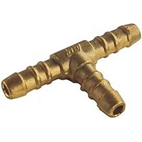 Suinga – Tuyau de gaz butane propane 9 mm – Branchement en T en laiton – Flexible pour cuisine et camping – Connexion durable
