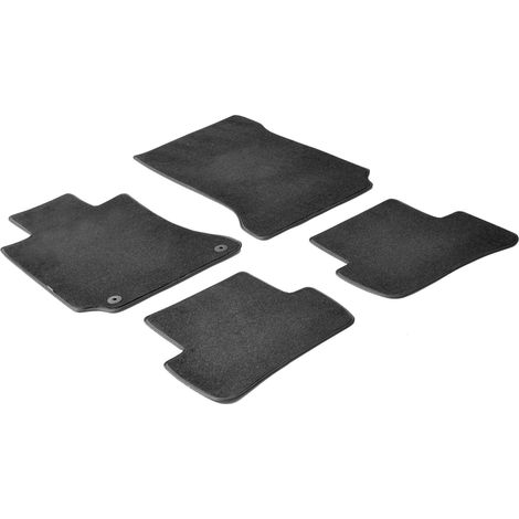 Set tappeti su misura in moquette - compatibile per  Mercedes Classe C 4p (02/0702/14) -  Mercedes Classe C Coupè (04/1111/15) -  Mercedes Classe C sw (01/0808/14)