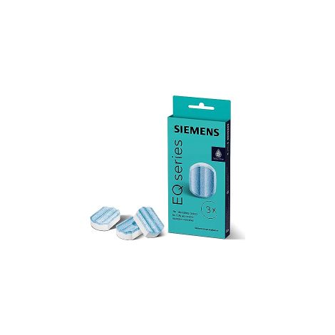 Juego de 3 pastillas descalcificadoras 2 en 1 para cafetera SIEMENS 00312094