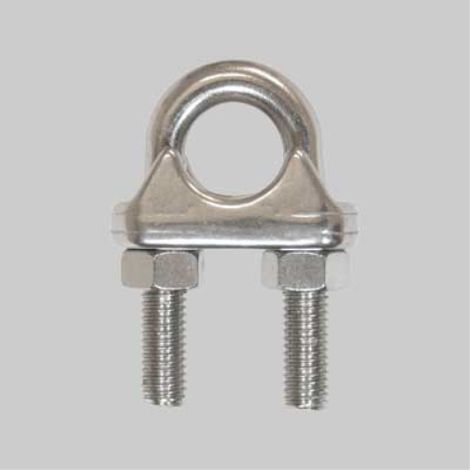 Morsetto per funi inox 10 mm