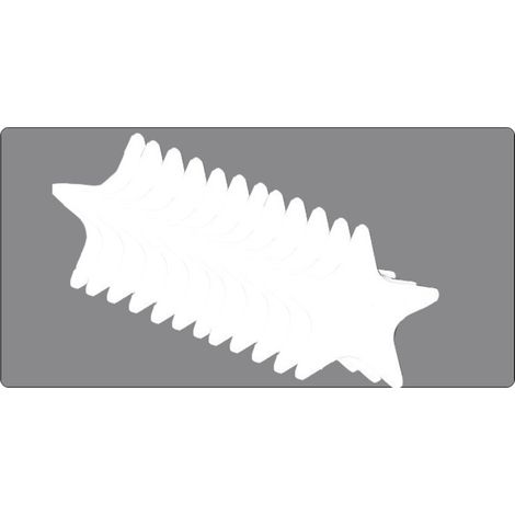 Pegatinas antideslizantes para bañeras, transparentes, 12 unidades