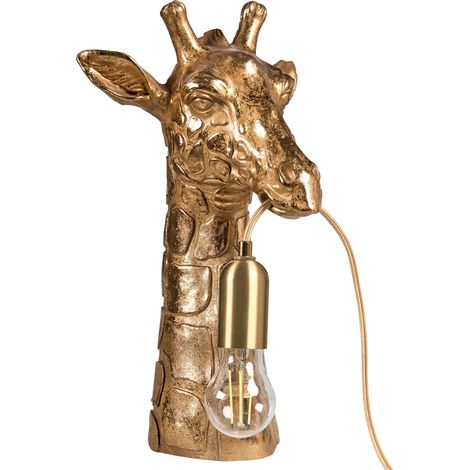 Tischlampe Giraffe MALAIKA Gold