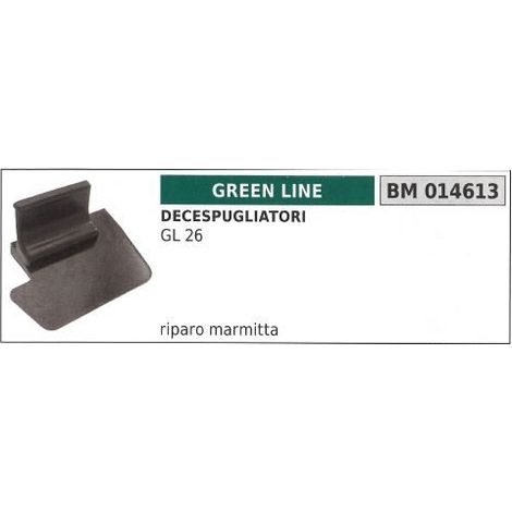 Riparo Marmitta GREEN LINE decespugliatore GL 26 014613