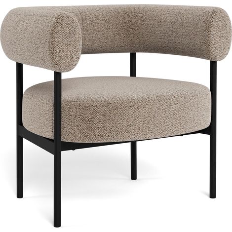 Sillón Norsica 787 , 71x79x68cm, Tapiz, Patas: Metal, 0