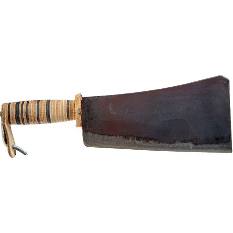 Rinaldi manaresso Piemonte Art.201 couperet 24 cm avec manche en cuir
