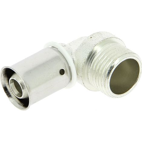 Coude multicouche à sertir Ø16 mâle 15-21