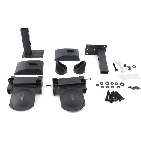 2 supports muraux enceinte métal réglable inclinaison – Support montage rotation maison, audio (1/5)