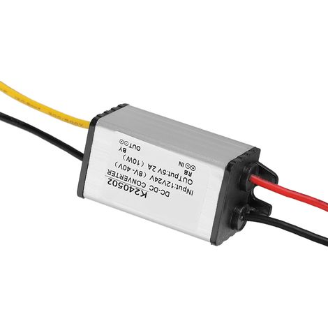 Module d'alimentation abaisseur de tension DC-DC 12V/24V vers 5V 2A (1/5)