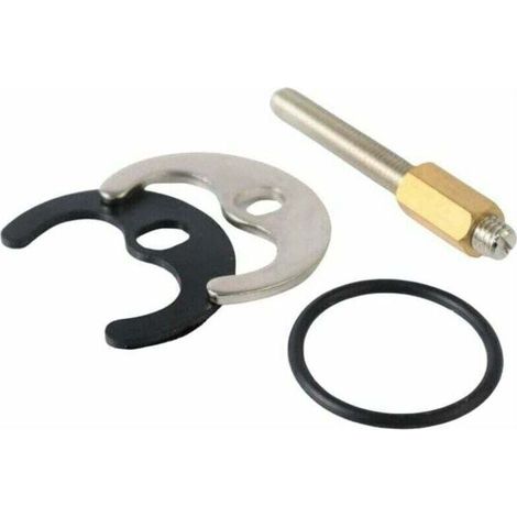 Replacement mounting kit for mixer tap and washbasin -