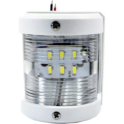 Applicable Lumière de Navigation de Bateau de Yacht de Bateau de Lumière Blanche de Feu de Navigation de Poupe LED de Bâti Latéral (1/5)