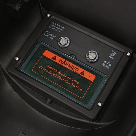 Masque de soudage Leopard à assombrissement automatique, fonction meulage, alimentation solaire (1/5)