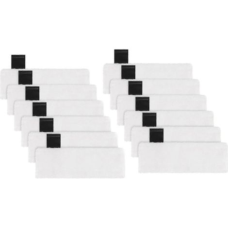 12er-Pack Mikrofaser-Wischmopptücher, kompatibel mit Kärcher EasyFix SC2, SC3, SC4, SC5 Dampfreinigern (1/5)