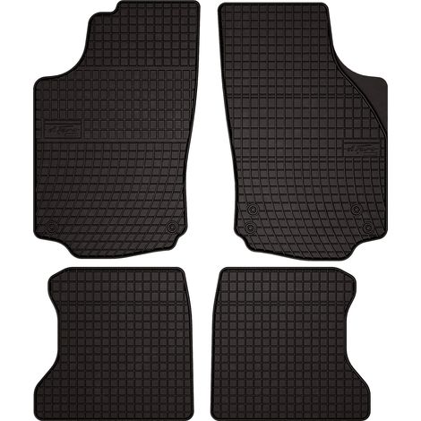 Gummifußmatten für Opel Combo C Kombi (2001–2011) – schwarz, passgenau