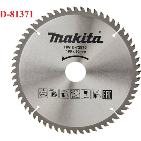 MAKITA TCT-Multisägeblatt 185 x 30 mm, 60 Zähne D-81371