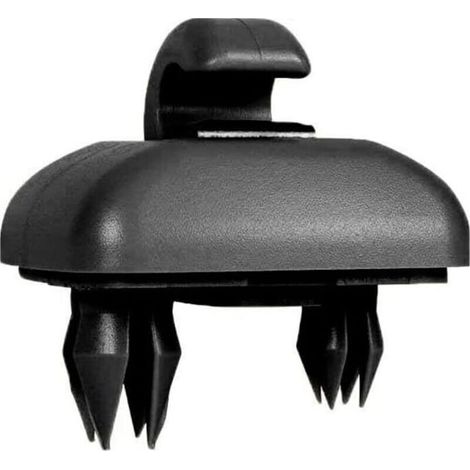 Set bestehend aus 1 automatischen Sonnenblendenclip, automatischer Sonnenblendenhaken-Halterung für Audi A1 A3 A4 A5 Q3 Q5 (8E0 857 562) A7 B6 B7 B8 S4 S5