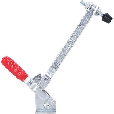 Vertikale Kniehebelklemme GH‑101‑D‑15, Schnellspannvorrichtung für Holzbearbeitung und Schweißen, 180 kg Spannkraft (1/5)