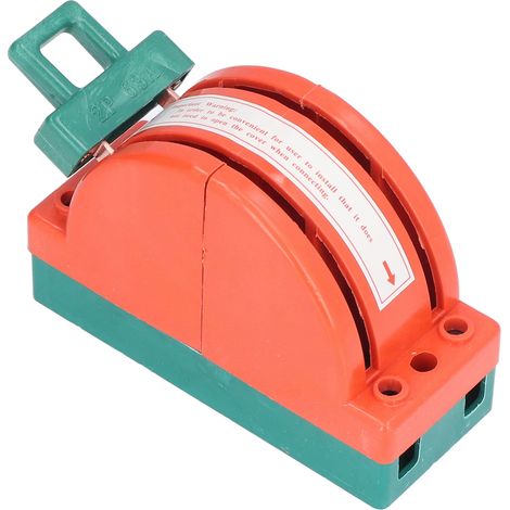 Interrupteur à couteau HK11, interrupteur de sécurité bidirectionnel à double position avec inverseur électrique pour appareils électroménagers et industriels 2P 63A (1/5)
