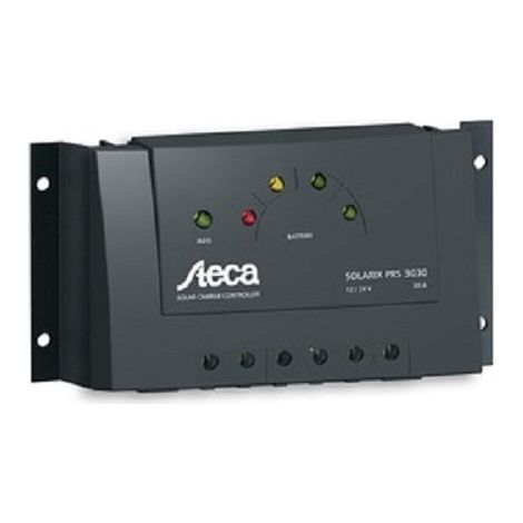 Régulateur solaire STECA PRS2020 Solarix - 20A 12V/24V