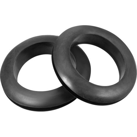 Passe Fil Caoutchouc Oeillet Passe Câble Protecteur Huile Resistant 35mm Noir 10Pcs (1/3)