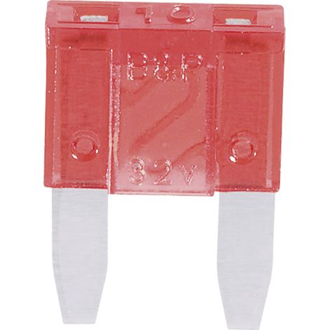 MTA Automotive 341.127 330.027 Mini Flachsicherung 10 A Rot 1 St.