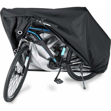 Funda para bicicleta, funda protectora impermeable para exteriores, a prueba de polvo y resistente a los rayos UV para bicicletas de montaña y de carretera, 200x70x110cm (1/5)